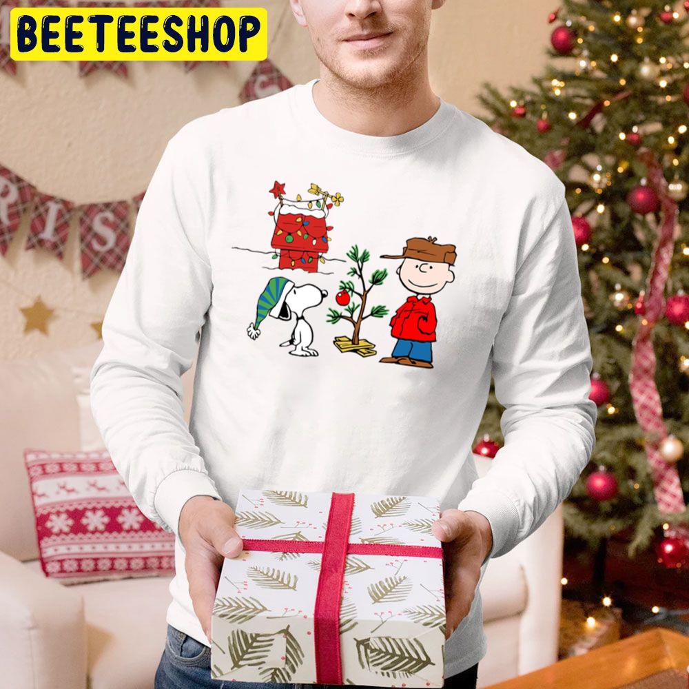 Charlie Snoopy Christmas Trending Unisex Hoodie Charlie Snoopy Christmas Trending Unisex Hoodie