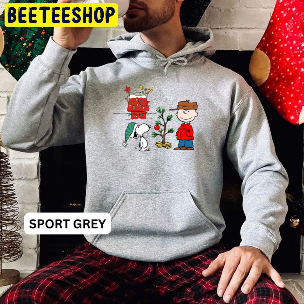 Charlie Snoopy Christmas Trending Unisex Hoodie Charlie Snoopy Christmas Trending Unisex Hoodie