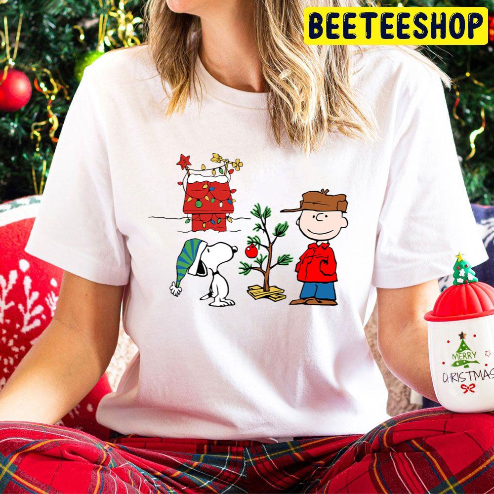 Charlie Snoopy Christmas Trending Unisex Hoodie Charlie Snoopy Christmas Trending Unisex Hoodie
