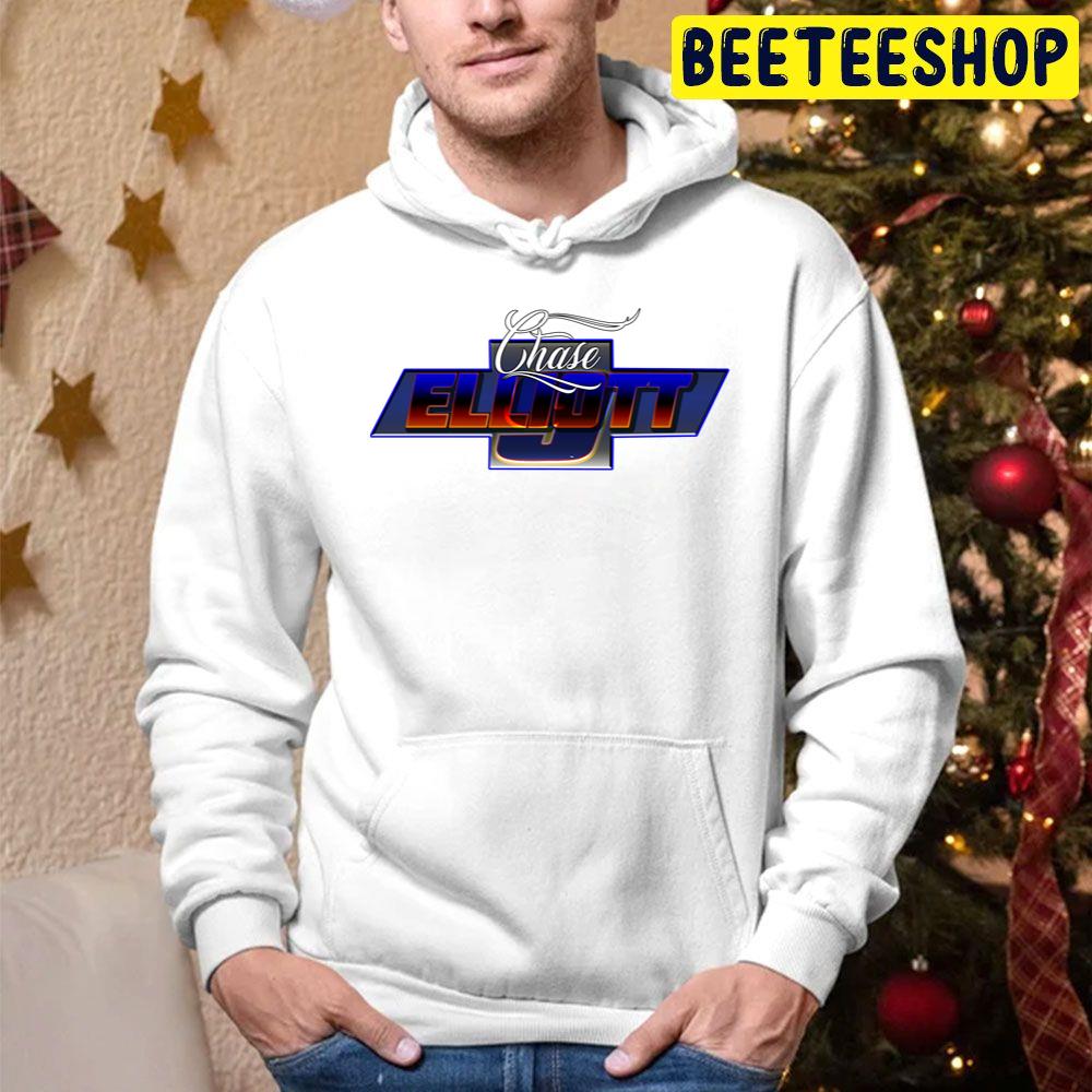 Chase Elliott Racing Blue Logo Design Graphic Art Trending Unisex Hoodie Chase Elliott Racing Blue Logo Design Graphic Art Trending Unisex Hoodie