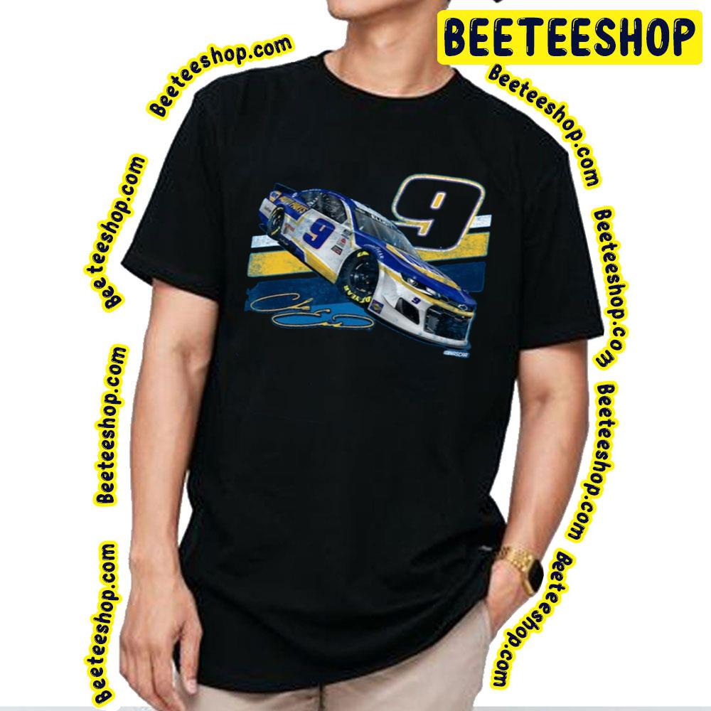 Chase Elliott Racing Car 9 Vintage Art Graphic Trending Unisex T-Shirt Chase Elliott Racing Car 9 Vintage Art Graphic Trending Unisex T-Shirt