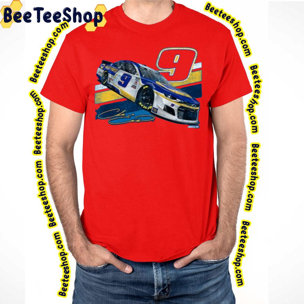 Chase Elliott Racing Car 9 Vintage Art Graphic Trending Unisex T-Shirt Chase Elliott Racing Car 9 Vintage Art Graphic Trending Unisex T-Shirt