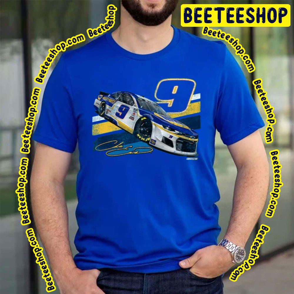 Chase Elliott Racing Car 9 Vintage Art Graphic Trending Unisex T-Shirt Chase Elliott Racing Car 9 Vintage Art Graphic Trending Unisex T-Shirt