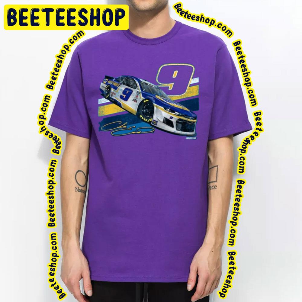 Chase Elliott Racing Car 9 Vintage Art Graphic Trending Unisex T-Shirt Chase Elliott Racing Car 9 Vintage Art Graphic Trending Unisex T-Shirt