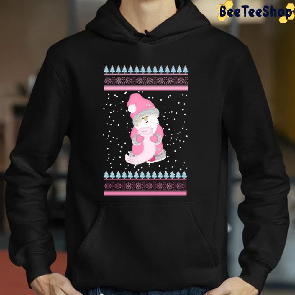 Chibi Cute Pink Santa Claus Christmas Trending Unisex Sweatshirt Chibi Cute Pink Santa Claus Christmas Trending Unisex Sweatshirt