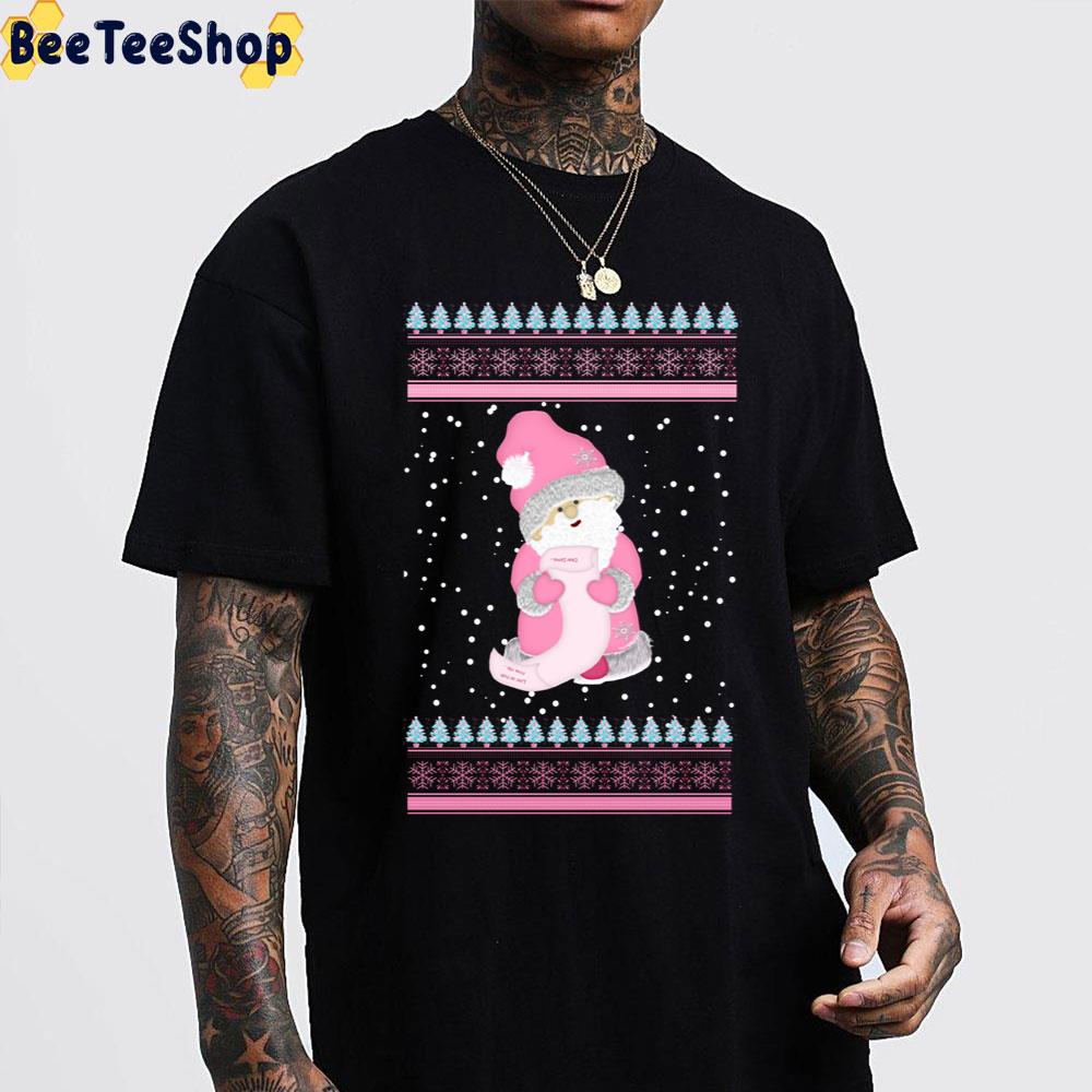 Chibi Cute Pink Santa Claus Christmas Trending Unisex Sweatshirt Chibi Cute Pink Santa Claus Christmas Trending Unisex Sweatshirt