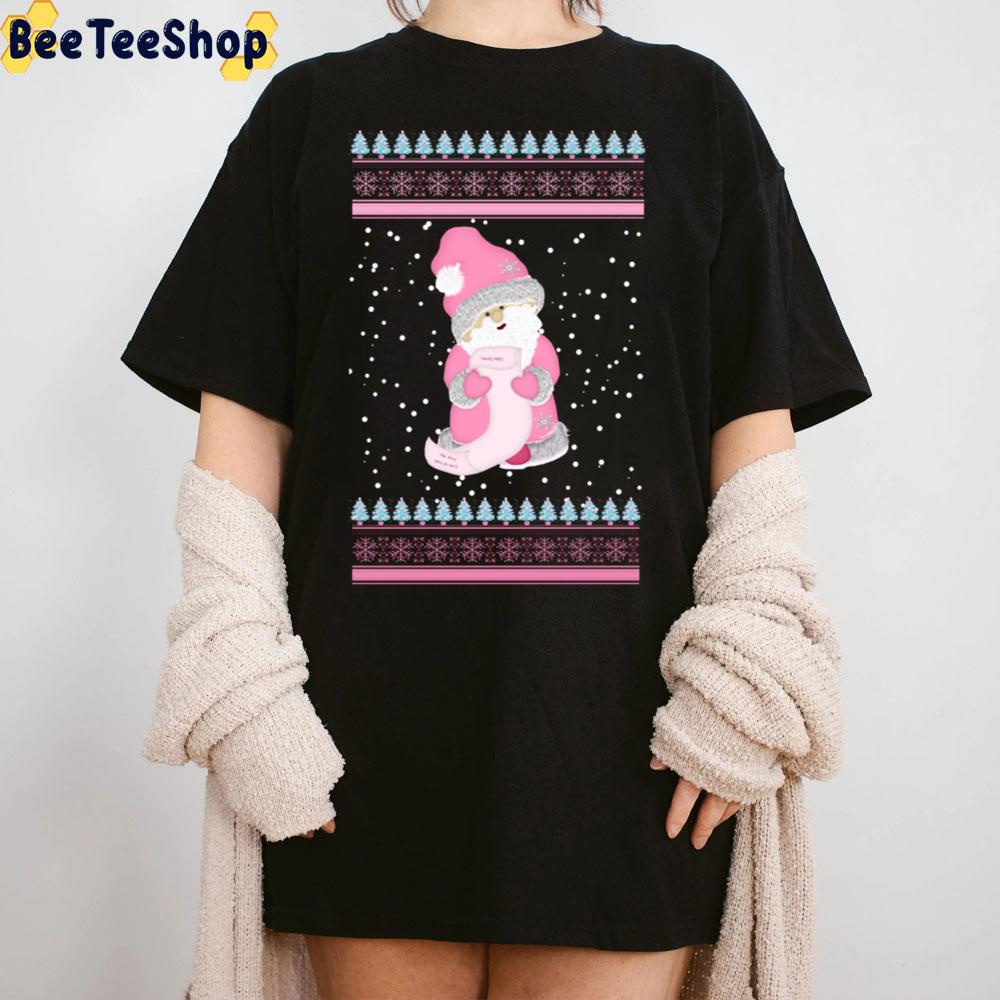 Chibi Cute Pink Santa Claus Christmas Trending Unisex Sweatshirt Chibi Cute Pink Santa Claus Christmas Trending Unisex Sweatshirt