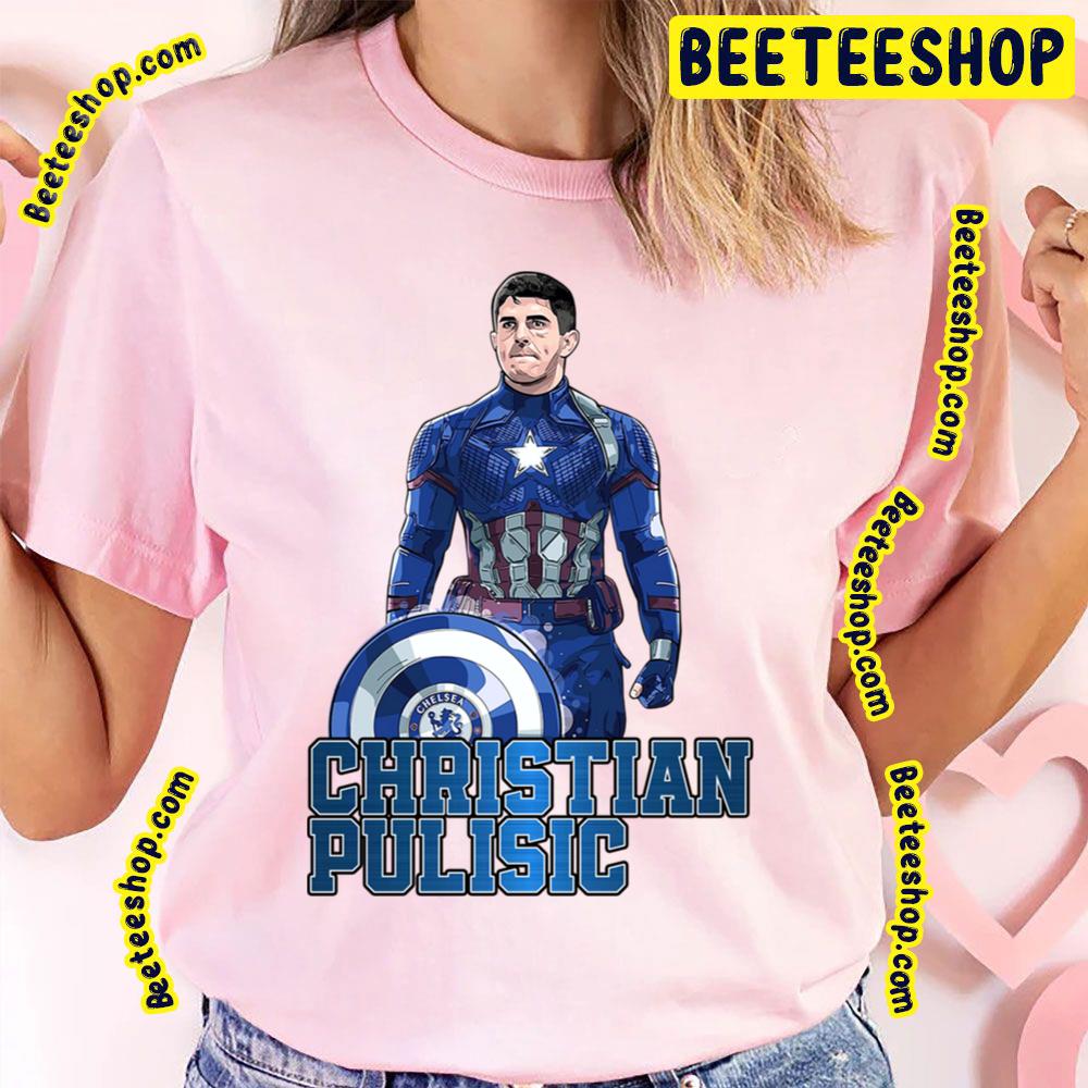 Christian Pulisic Captain American Suit Trending Unisex T-Shirt Christian Pulisic Captain American Suit Trending Unisex T-Shirt
