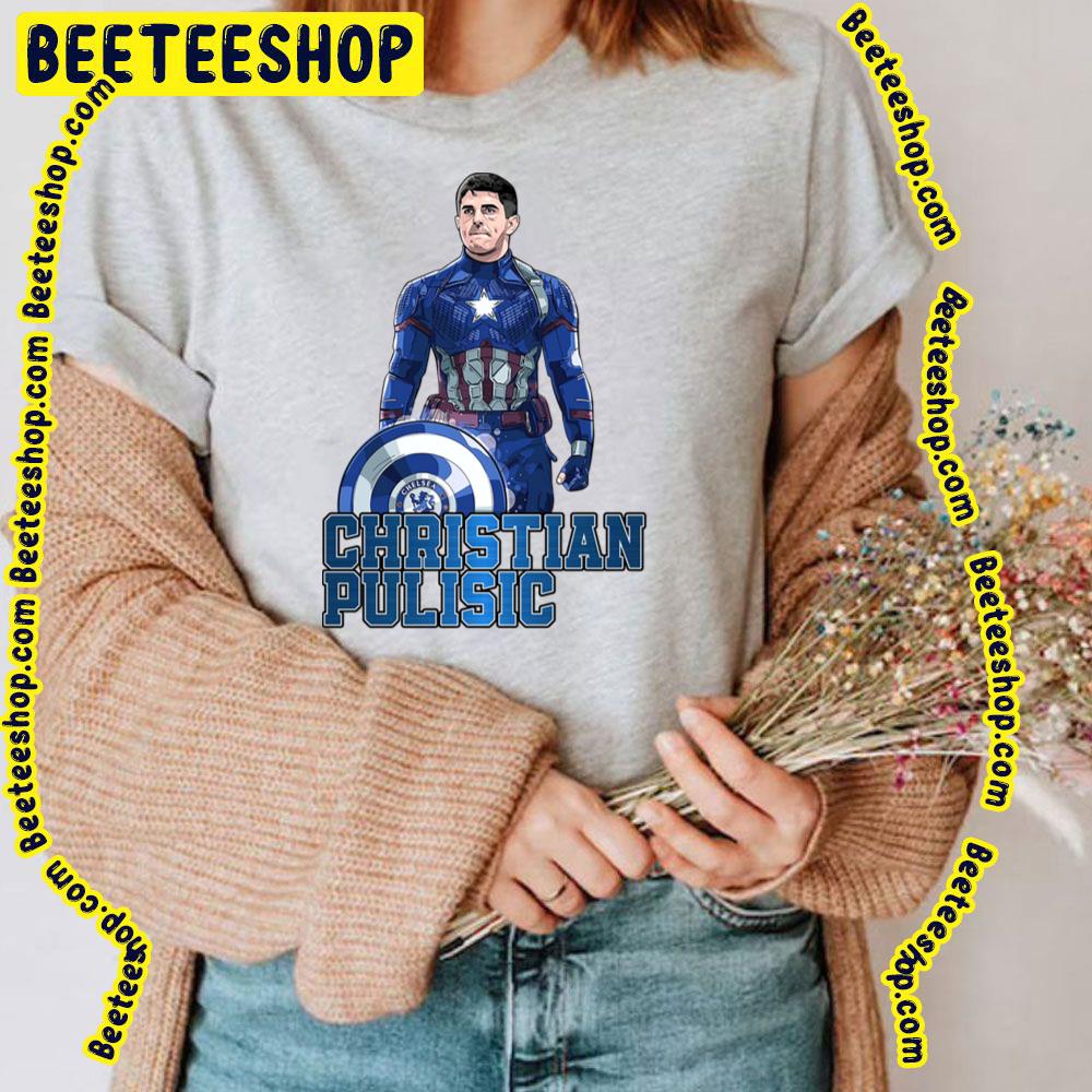 Christian Pulisic Captain American Suit Trending Unisex T-Shirt Christian Pulisic Captain American Suit Trending Unisex T-Shirt