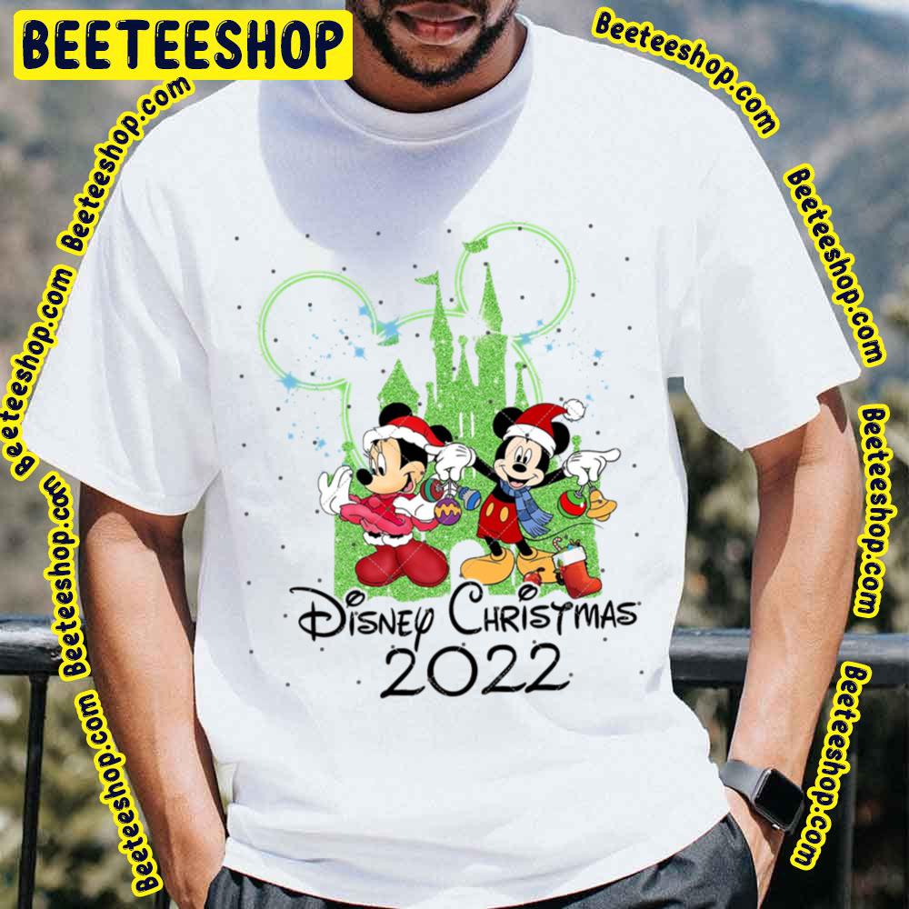 Christmas 2022 Mickey Minnie Disney Trending Unisex T-Shirt Christmas 2022 Mickey Minnie Disney Trending Unisex T-Shirt
