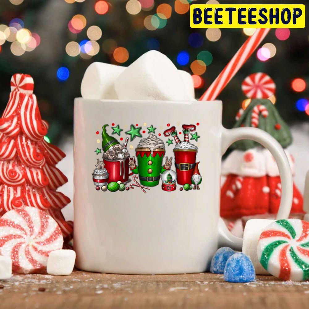 Christmas Coffee Drink Funny Elf Trending Unisex Hoodie Christmas Coffee Drink Funny Elf Trending Unisex Hoodie