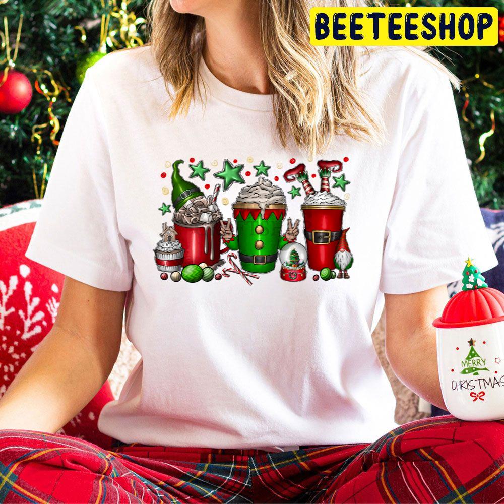 Christmas Coffee Drink Funny Elf Trending Unisex Hoodie Christmas Coffee Drink Funny Elf Trending Unisex Hoodie