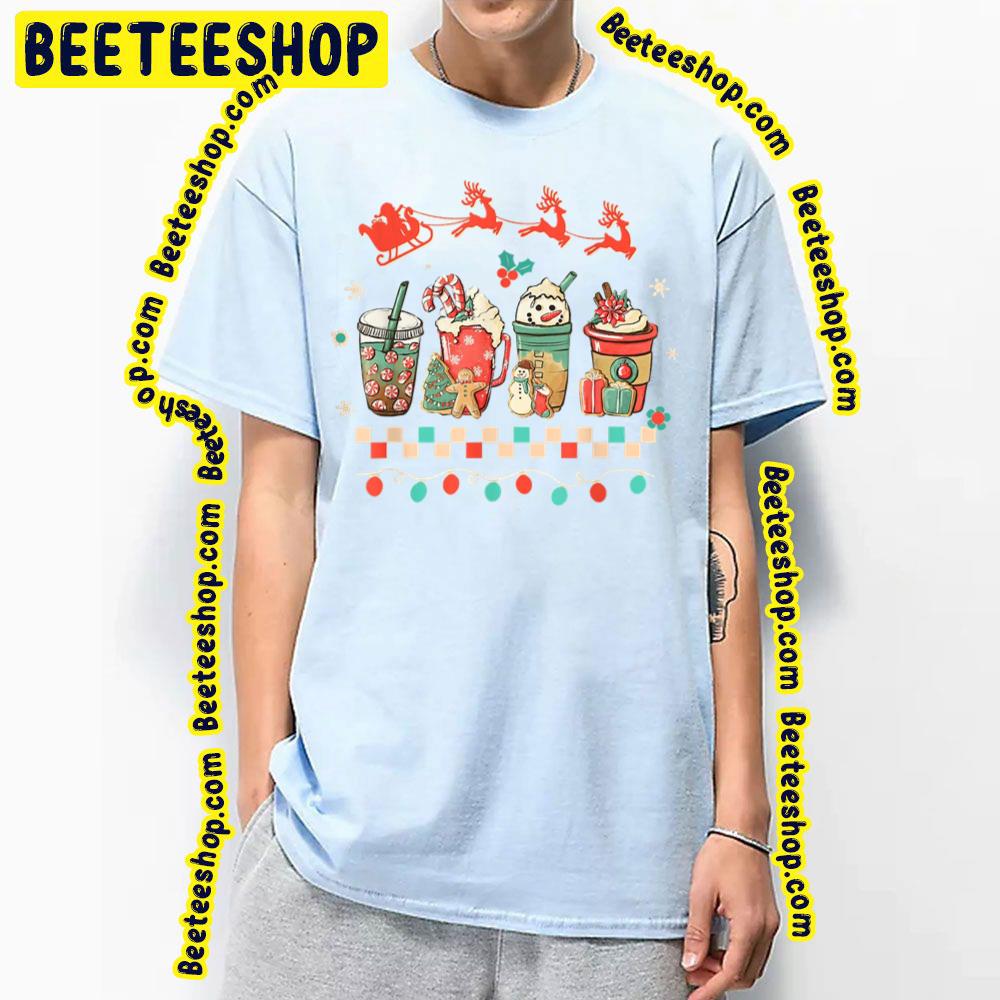 Christmas Coffee Latte Mint Candy Gingerbread Trending Unisex T-Shirt Christmas Coffee Latte Mint Candy Gingerbread Trending Unisex T-Shirt