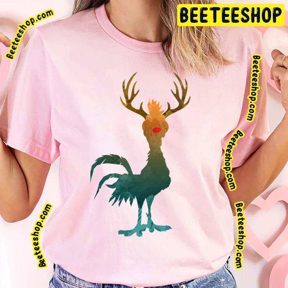 Christmas Inspired Silhouette Vintage Colorful Art hei hei moana Trending Unisex T-Shirt Christmas Inspired Silhouette Vintage Colorful Art hei hei moana Trending Unisex T-Shirt