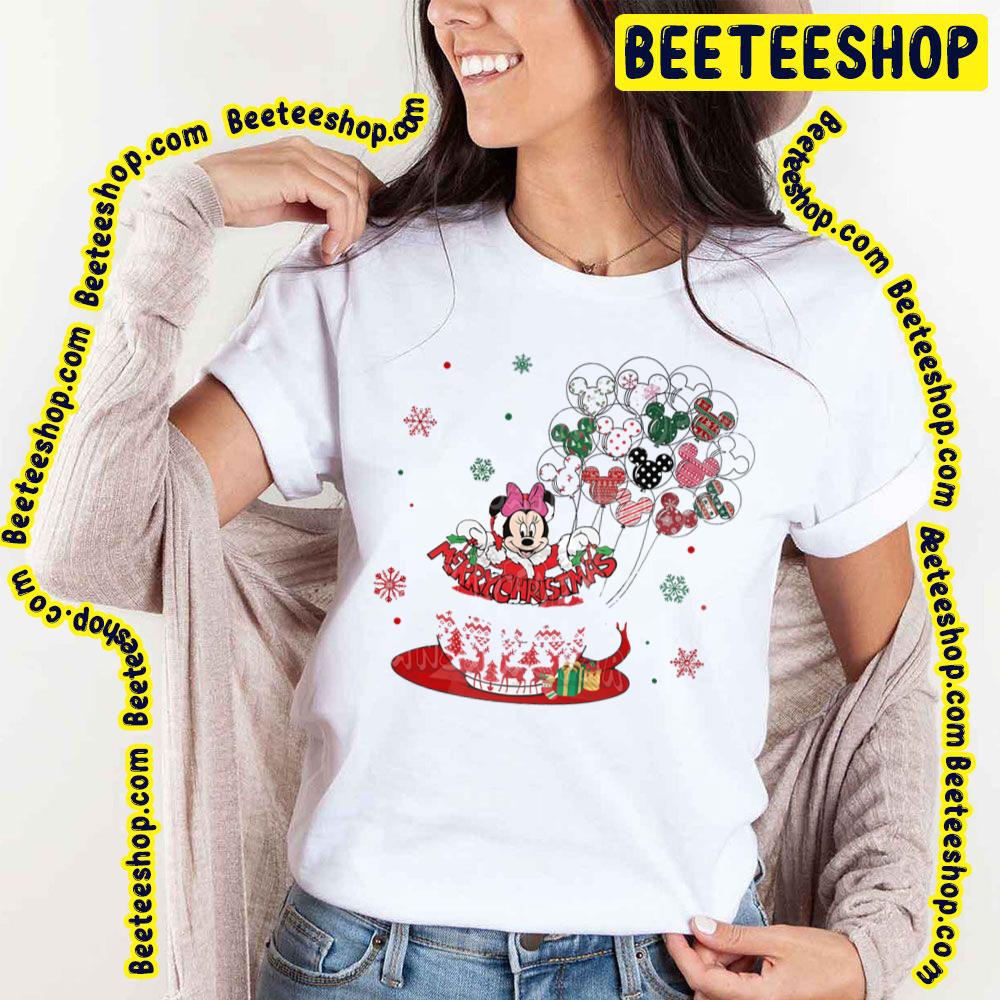 Christmas Minnie Mouse Diseny Trending Unisex T-Shirt Christmas Minnie Mouse Diseny Trending Unisex T-Shirt