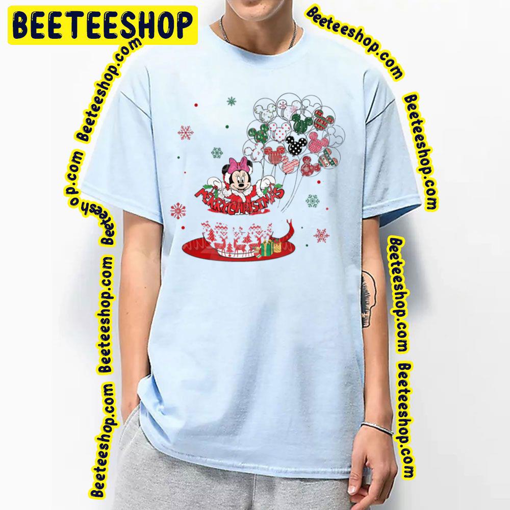 Christmas Minnie Mouse Diseny Trending Unisex T-Shirt Christmas Minnie Mouse Diseny Trending Unisex T-Shirt