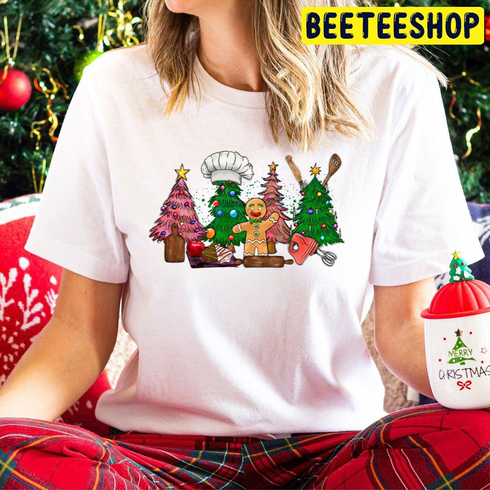Christmas Tree Cookie Baking, Cookie Trending Unisex Hoodie Christmas Tree Cookie Baking, Cookie Trending Unisex Hoodie