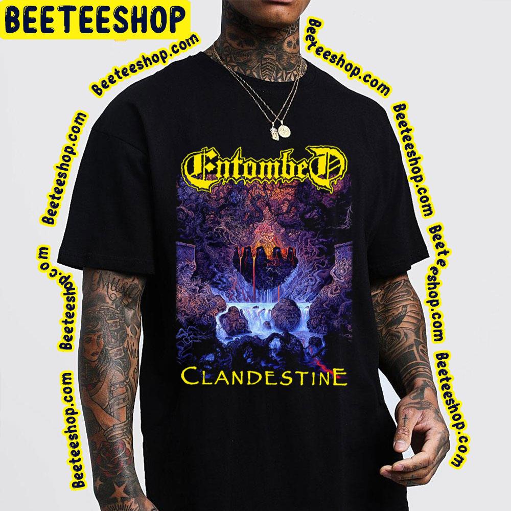 Clandestine Vintage Art Entombed Music Trending Unisex Sweatshirt Clandestine Vintage Art Entombed Music Trending Unisex Sweatshirt