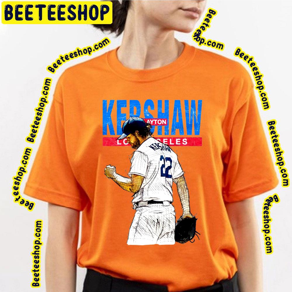 Clayton Kershaw 22 Los Angeles Baseball Trending Unisex T-Shirt Clayton Kershaw 22 Los Angeles Baseball Trending Unisex T-Shirt