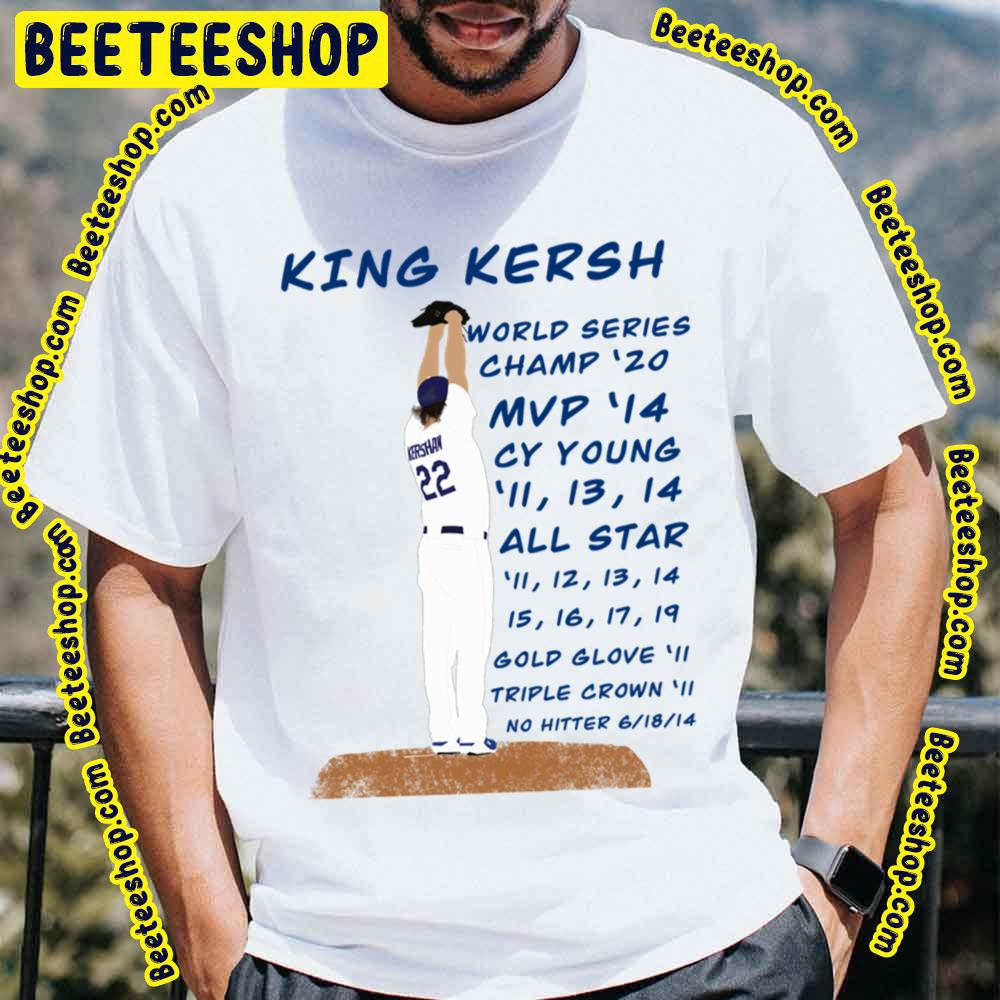 Clayton Kershaw King Kersh World Series Baseball Trending Unisex T-Shirt Clayton Kershaw King Kersh World Series Baseball Trending Unisex T-Shirt