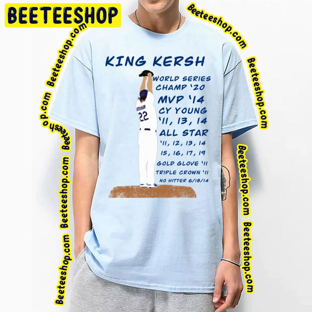 Clayton Kershaw King Kersh World Series Baseball Trending Unisex T-Shirt Clayton Kershaw King Kersh World Series Baseball Trending Unisex T-Shirt