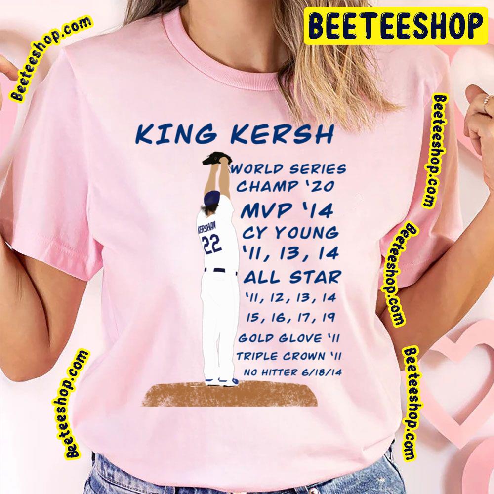 Clayton Kershaw King Kersh World Series Baseball Trending Unisex T-Shirt Clayton Kershaw King Kersh World Series Baseball Trending Unisex T-Shirt