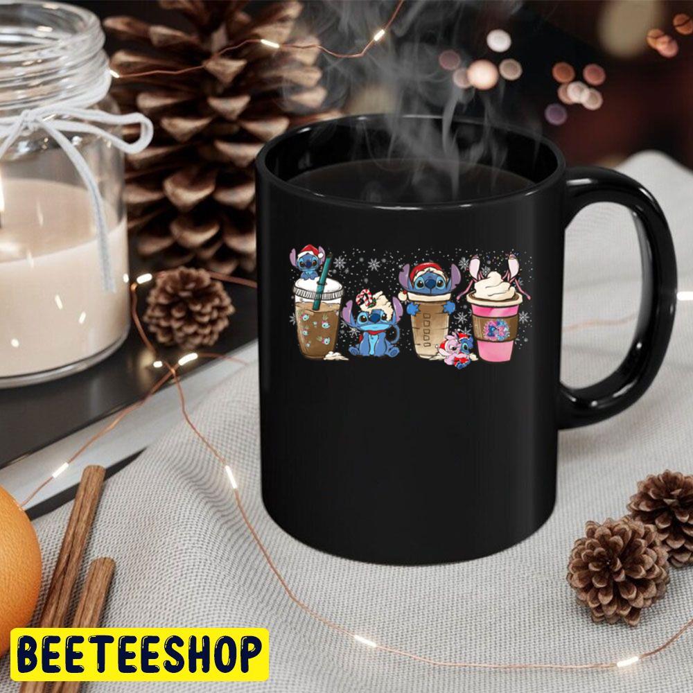 Coffee Cup Christmas Stitch Trending Unisex Hoodie Coffee Cup Christmas Stitch Trending Unisex Hoodie