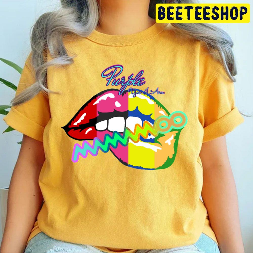 Colorful Mamamoo Purple Yes I Am Trending Unisex T Shirt Colorful Mamamoo Purple Yes I Am Trending Unisex T Shirt