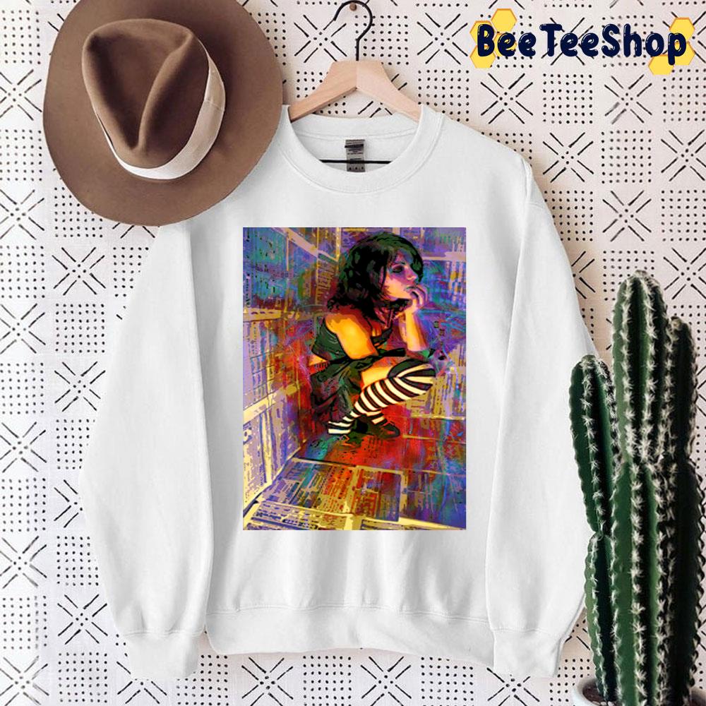 Colour Art Information Overload 80's Trending Unisex Sweatshirt Colour Art Information Overload 80's Trending Unisex Sweatshirt