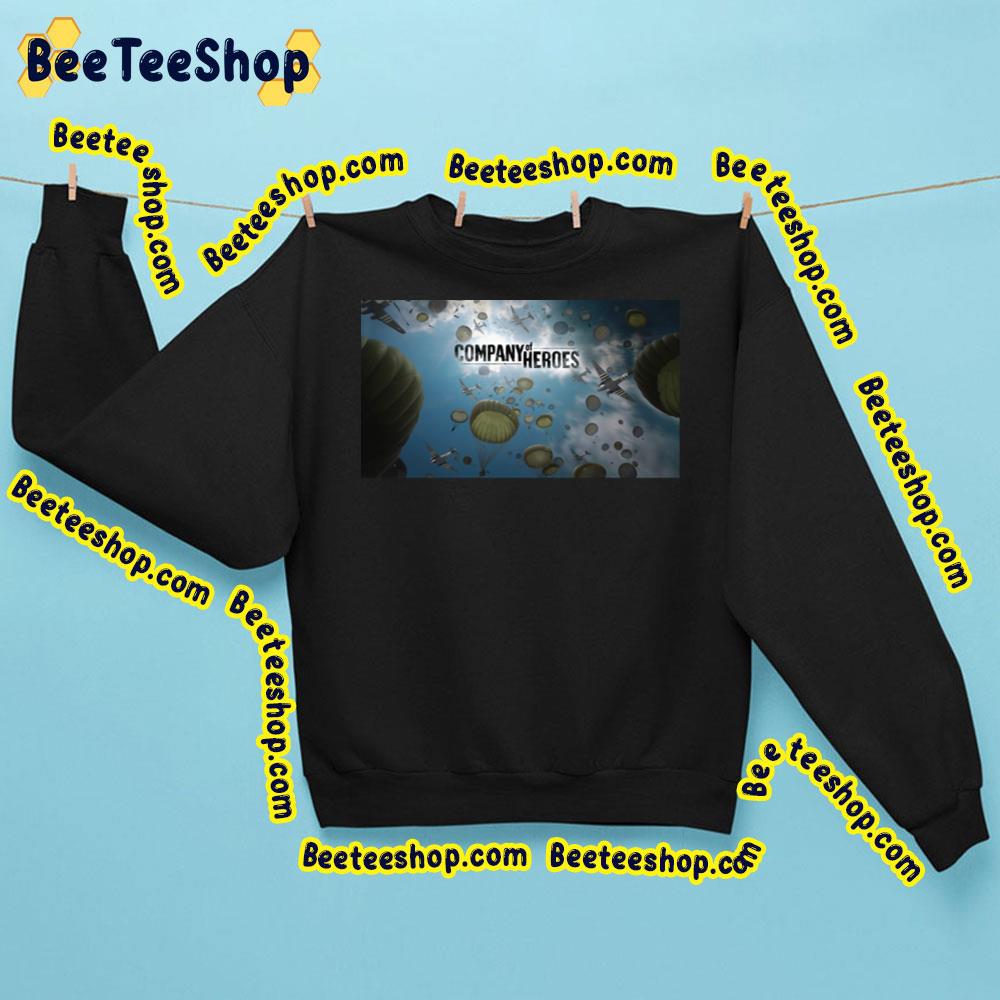 Company Of Heroes Paratroopers Game Trending Unisex Sweatshirt Company Of Heroes Paratroopers Game Trending Unisex Sweatshirt