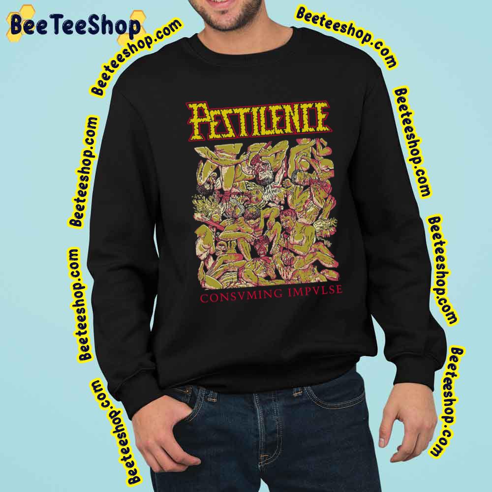 Consvming Impvlse Pestilence Color Art Trending Unisex Sweatshirt Consvming Impvlse Pestilence Color Art Trending Unisex Sweatshirt