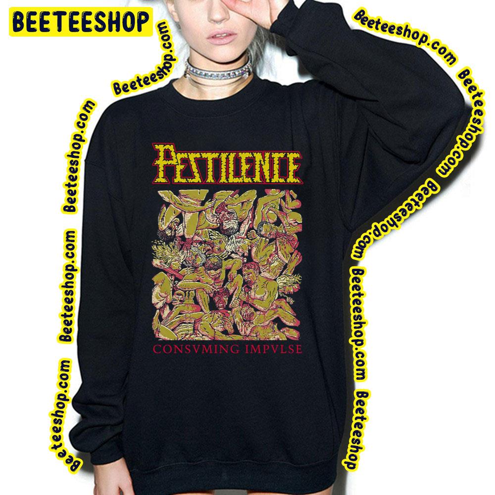 Consvming Impvlse Pestilence Color Art Trending Unisex Sweatshirt Consvming Impvlse Pestilence Color Art Trending Unisex Sweatshirt