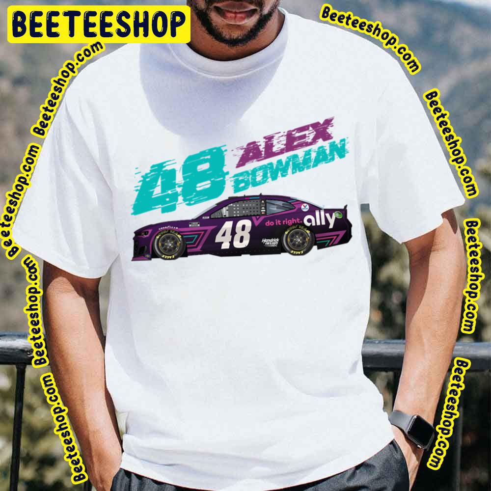 Cool Logo Of Alex Bowman Racing Car Vintage Trending Unisex T-Shirt Cool Logo Of Alex Bowman Racing Car Vintage Trending Unisex T-Shirt