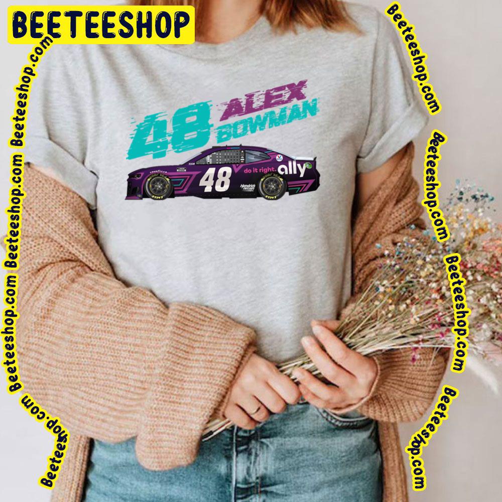 Cool Logo Of Alex Bowman Racing Car Vintage Trending Unisex T-Shirt Cool Logo Of Alex Bowman Racing Car Vintage Trending Unisex T-Shirt