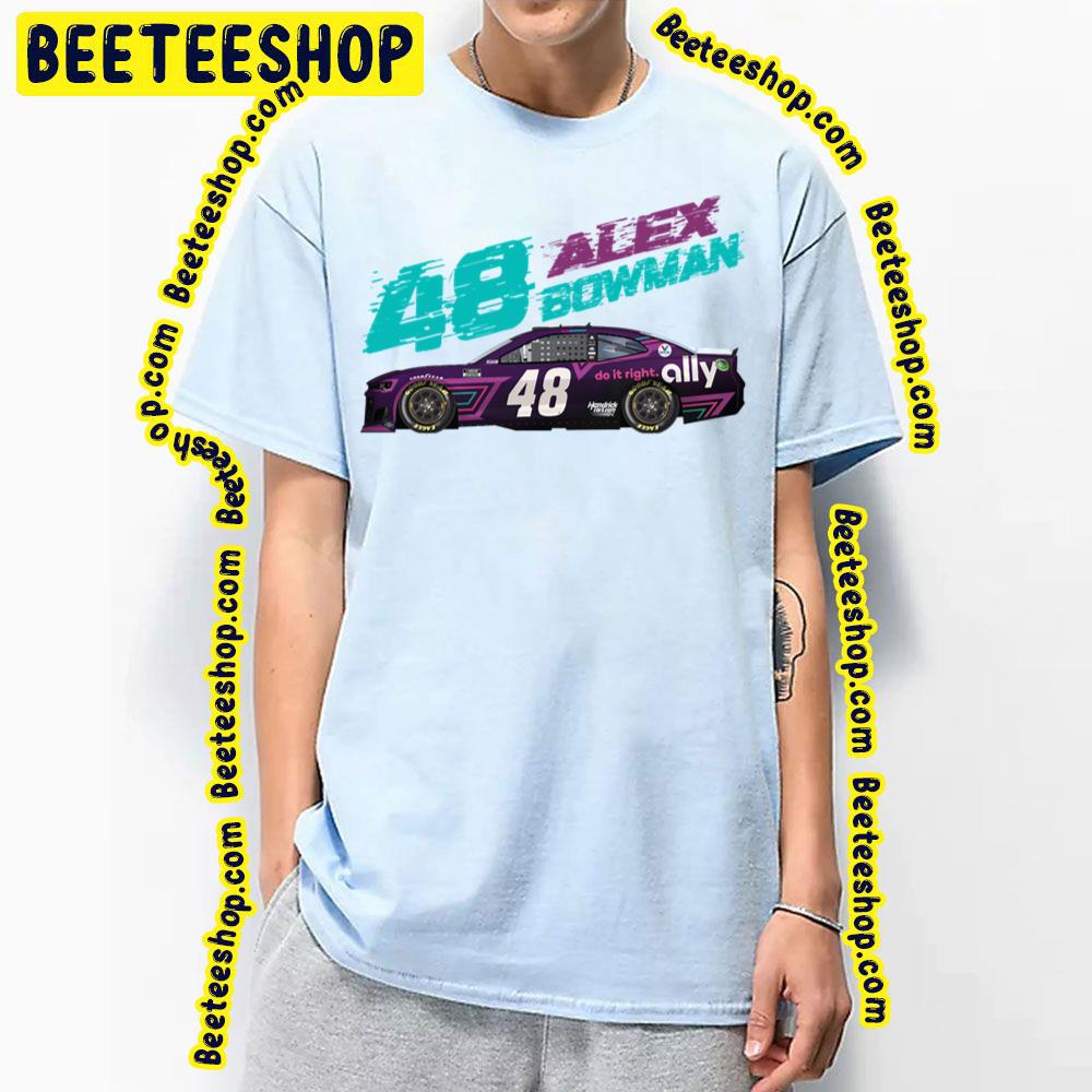 Cool Logo Of Alex Bowman Racing Car Vintage Trending Unisex T-Shirt Cool Logo Of Alex Bowman Racing Car Vintage Trending Unisex T-Shirt
