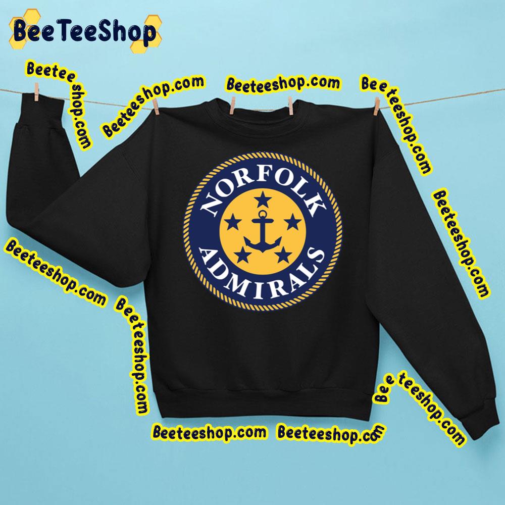 Cool Logo Of Norfolk Admirals Hockey Design Graphic Trending Unisex Sweatshirt Cool Logo Of Norfolk Admirals Hockey Design Graphic Trending Unisex Sweatshirt