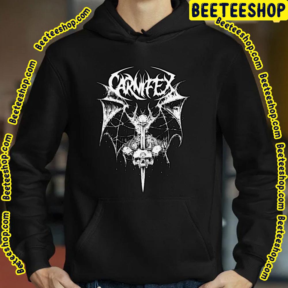Cool Logo The Real Art From Carnifex Music Vintage Retro Art Trending Unisex Sweatshirt Cool Logo The Real Art From Carnifex Music Vintage Retro Art Trending Unisex Sweatshirt