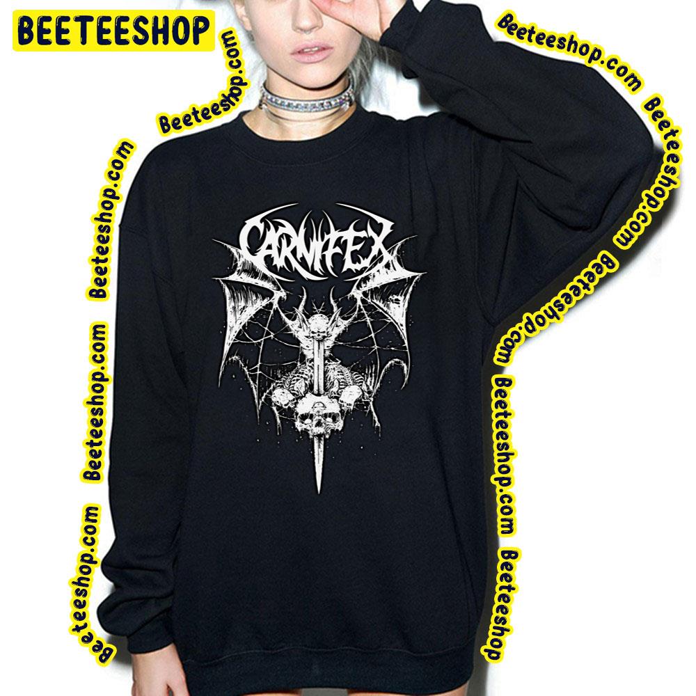 Cool Logo The Real Art From Carnifex Music Vintage Retro Art Trending Unisex Sweatshirt Cool Logo The Real Art From Carnifex Music Vintage Retro Art Trending Unisex Sweatshirt