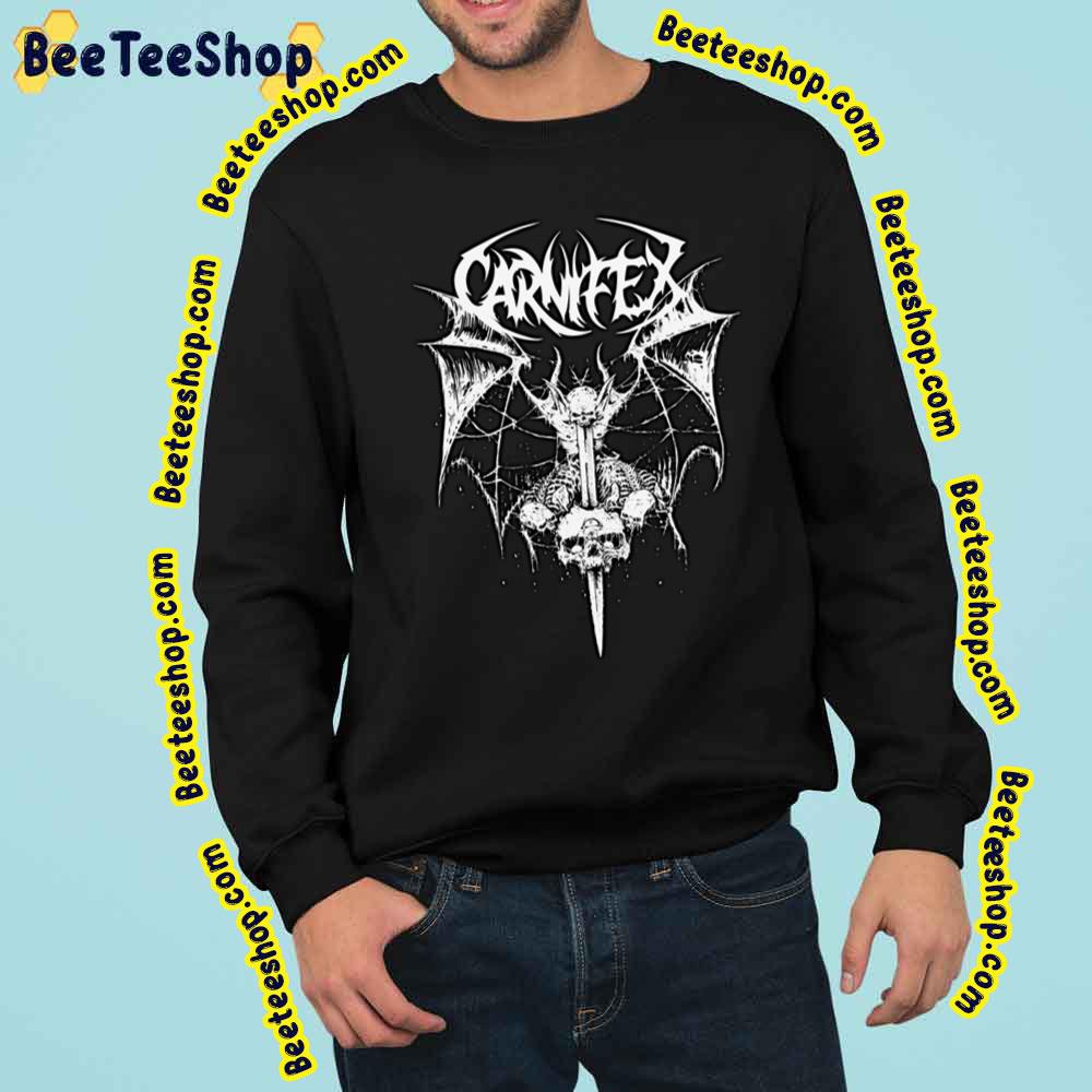 Cool Logo The Real Art From Carnifex Music Vintage Retro Art Trending Unisex Sweatshirt Cool Logo The Real Art From Carnifex Music Vintage Retro Art Trending Unisex Sweatshirt
