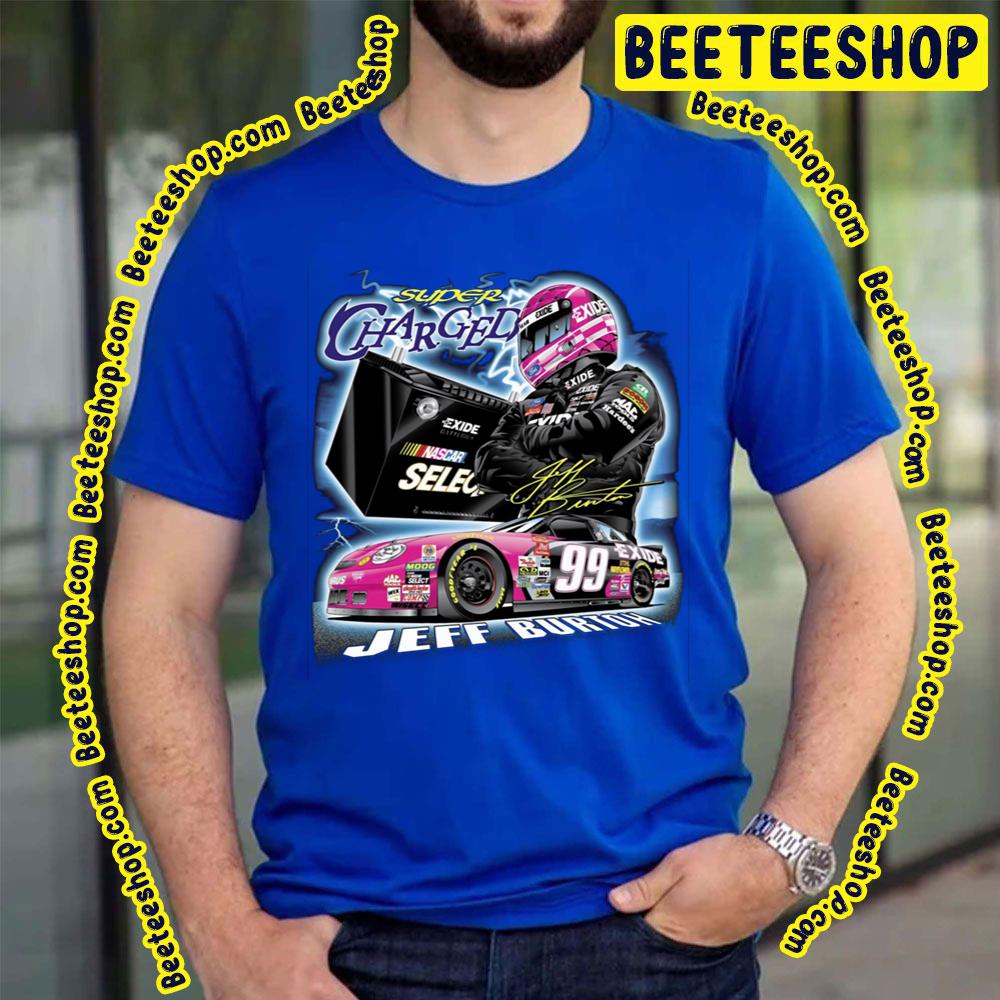 Cool Poster Jeff Burton Racing Vintage Art Trending Unisex T-Shirt Cool Poster Jeff Burton Racing Vintage Art Trending Unisex T-Shirt