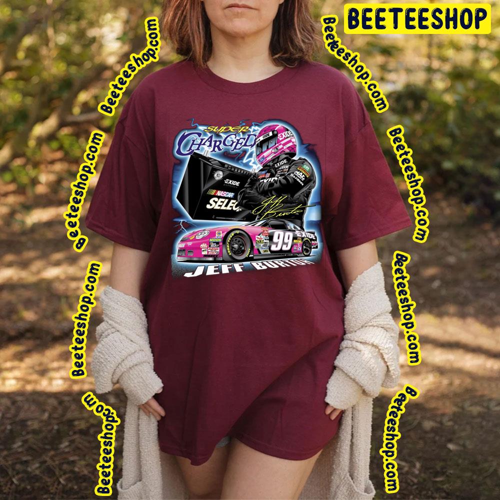 Cool Poster Jeff Burton Racing Vintage Art Trending Unisex T-Shirt Cool Poster Jeff Burton Racing Vintage Art Trending Unisex T-Shirt