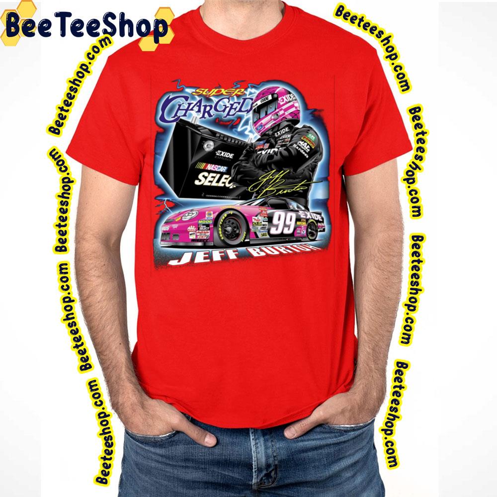 Cool Poster Jeff Burton Racing Vintage Art Trending Unisex T-Shirt Cool Poster Jeff Burton Racing Vintage Art Trending Unisex T-Shirt
