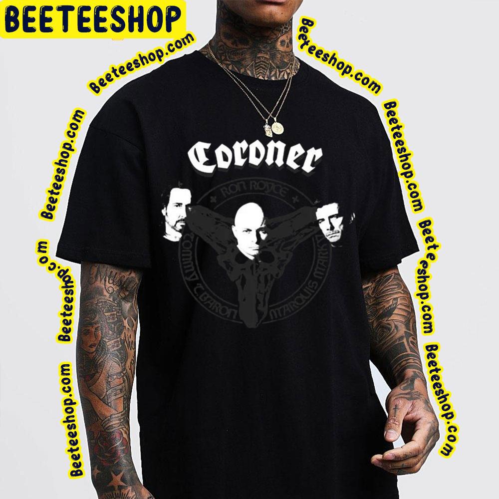 Coroner Team Thrash Metal Art Trending Unisex Sweatshirt Coroner Team Thrash Metal Art Trending Unisex Sweatshirt