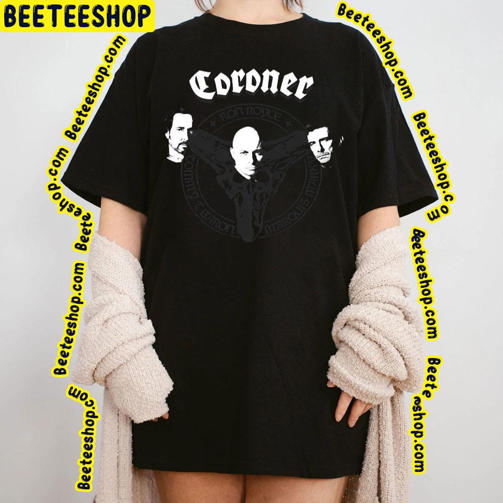 Coroner Team Thrash Metal Art Trending Unisex Sweatshirt Coroner Team Thrash Metal Art Trending Unisex Sweatshirt