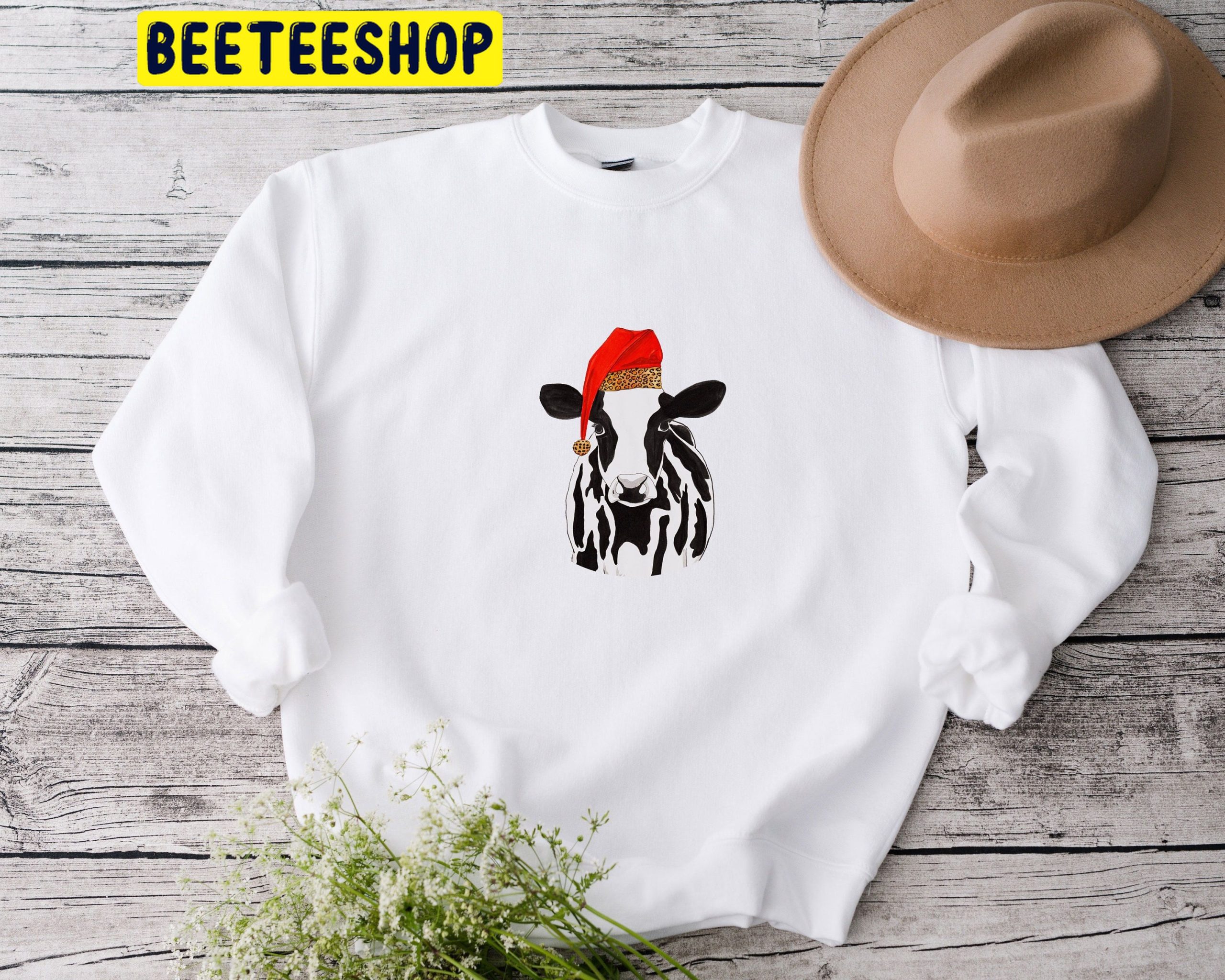 Cow Merry Christmas Animal Lovers Trending Unisex Shirt Cow Merry Christmas Animal Lovers Trending Unisex Shirt