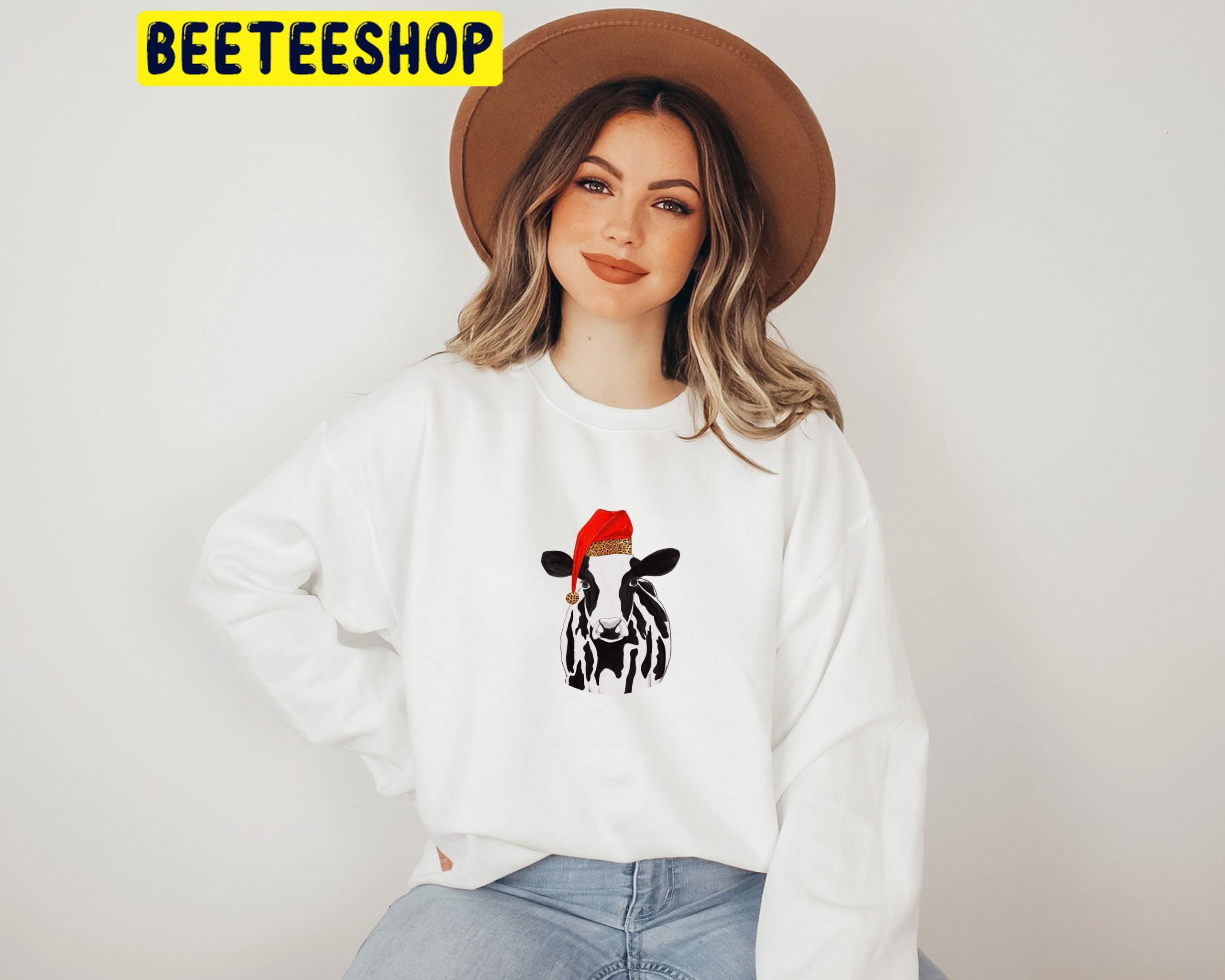 Cow Merry Christmas Animal Lovers Trending Unisex Shirt Cow Merry Christmas Animal Lovers Trending Unisex Shirt