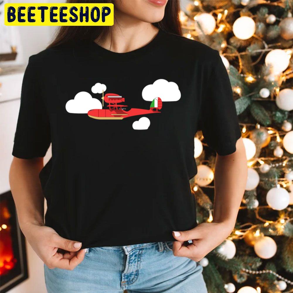 Crimson Pig Red Plane Graphic Design Art Trending Unisex Hoodie Crimson Pig Red Plane Graphic Design Art Trending Unisex Hoodie
