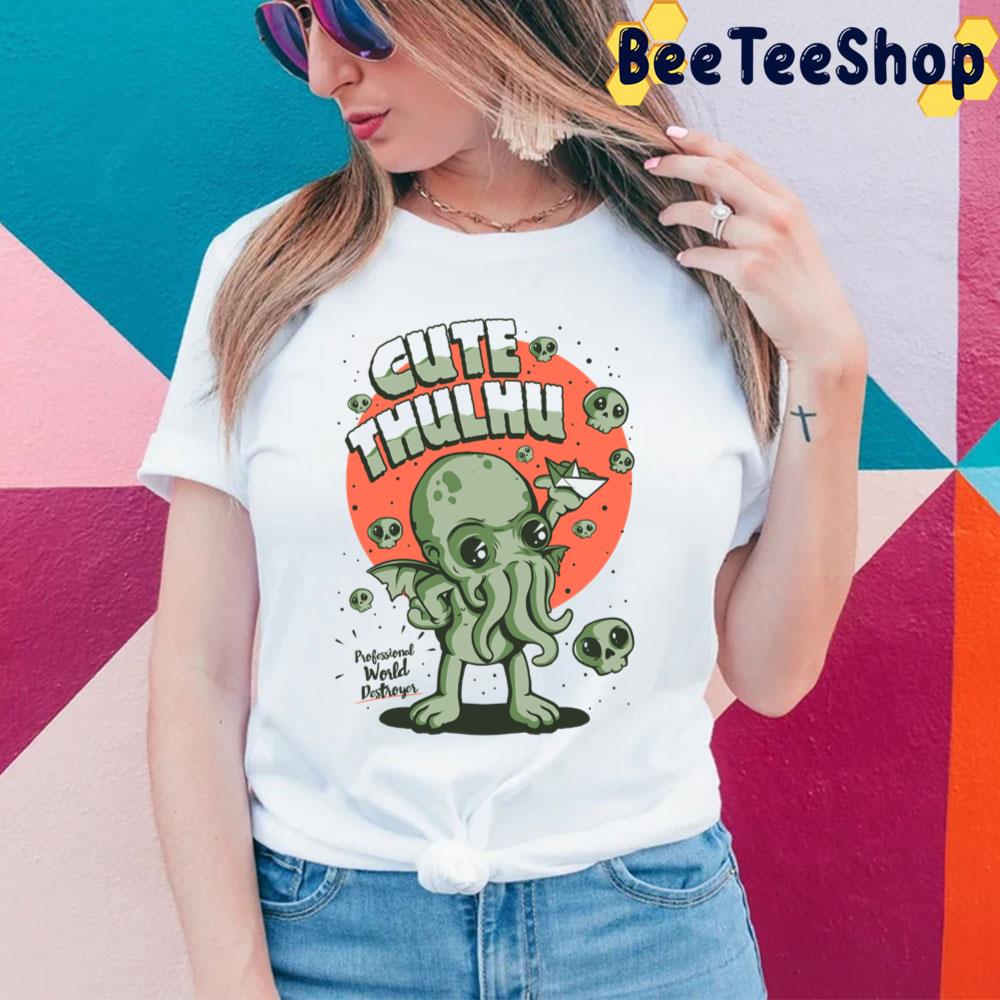 Cute Cthulhu Professional World Destroyer Trending Unisex Sweatshirt Cute Cthulhu Professional World Destroyer Trending Unisex Sweatshirt