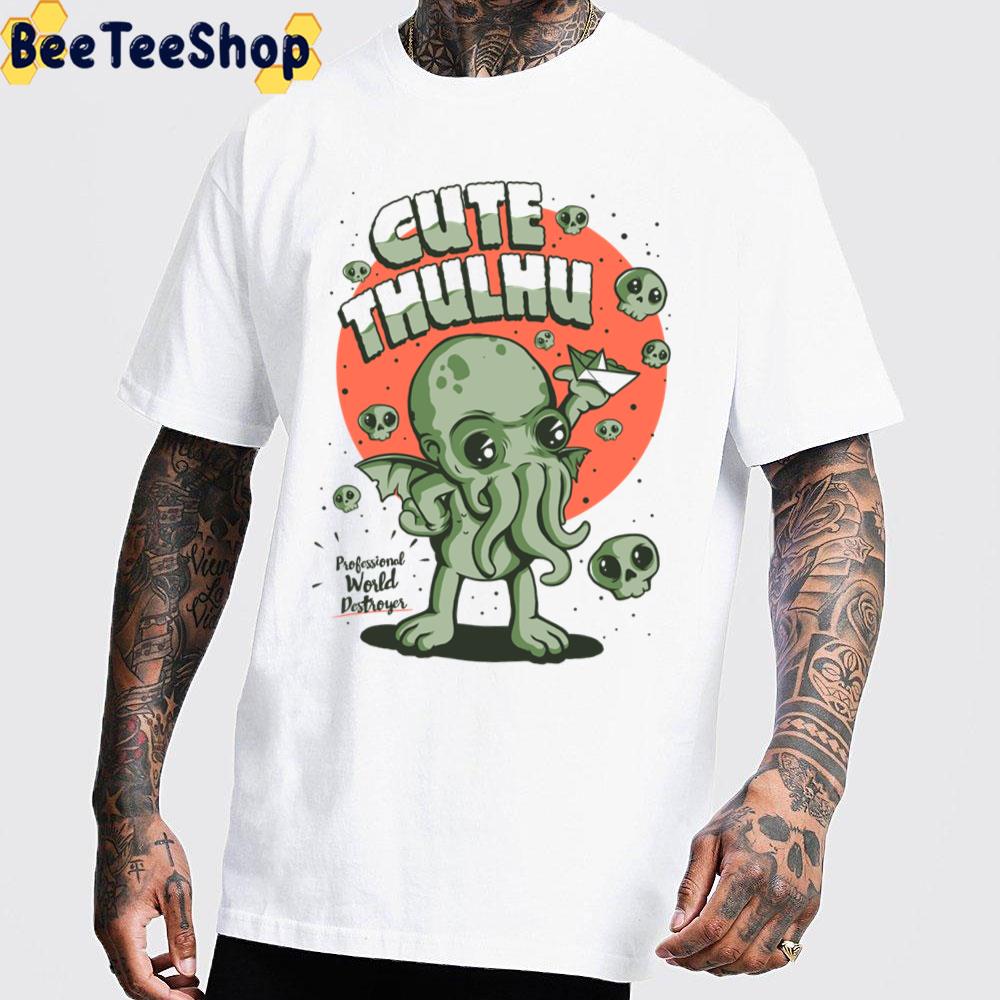 Cute Cthulhu Professional World Destroyer Trending Unisex Sweatshirt Cute Cthulhu Professional World Destroyer Trending Unisex Sweatshirt