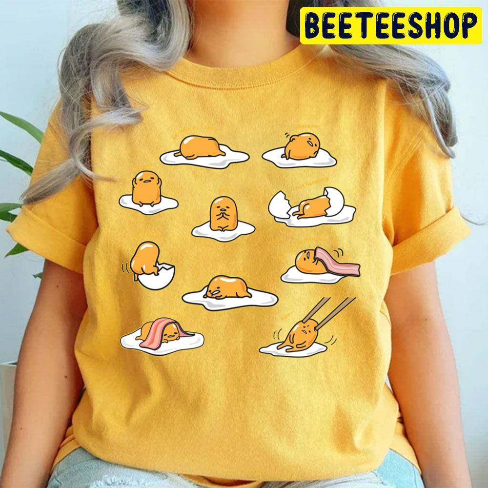 Cute Emotion Gudetama An Eggcellent Adventure Movie 2022 Trending Unisex T-Shirt Cute Emotion Gudetama An Eggcellent Adventure Movie 2022 Trending Unisex T-Shirt